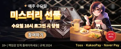 신규 가입자 100% 웰컴 보너스 promotion banner